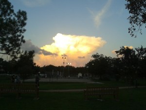 Bigger is definitely better when it comes to the sky here.