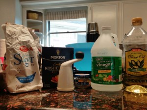 The looming thermos of coffee in the background isn't in the recipe, but a critical ingredient nonetheless...